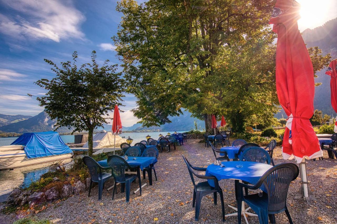 Strandhuesli Directly On Lake Thun Darligen Екстер'єр фото