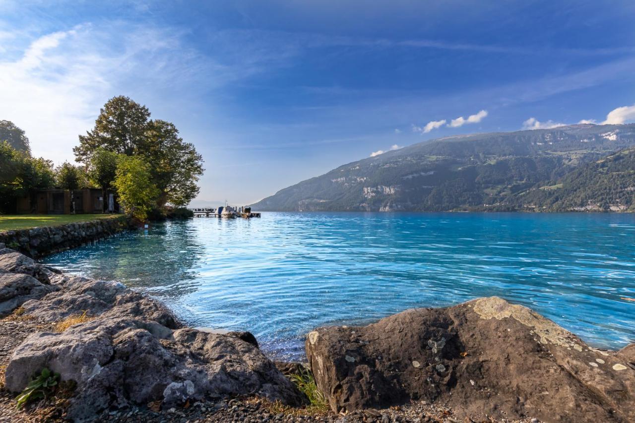 Strandhuesli Directly On Lake Thun Darligen Екстер'єр фото